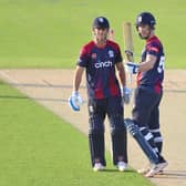 Chris Lynn and Jimmy Neesham delivered for the Steelbacks against Leicestershire (picture: Peter Short)