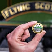 The Royal Mint Flying Scotsman collectable £2 coin 