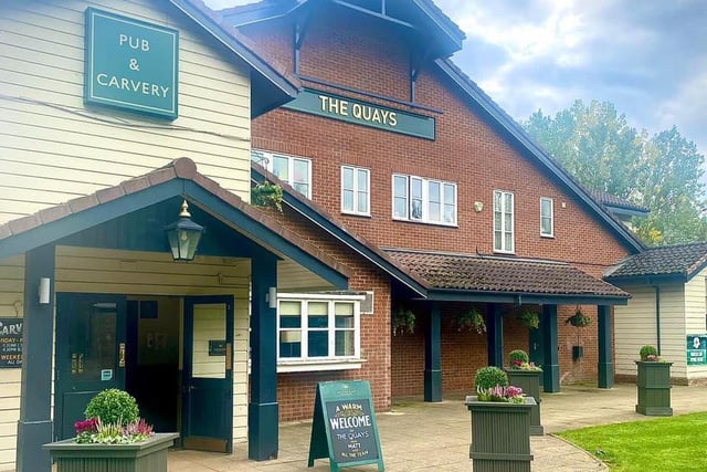 Crow Lane, Little Billing, Northampton, NN3 9DA. The Quays is rated four out of five stars on Trip Advisor. One reviewer said: "A group of us came here to have a carvery. It did not disappoint. Meat was great and it was very well priced."