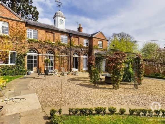 13 bedrooms, a swimming pool, a gym and gardens in this period home.
