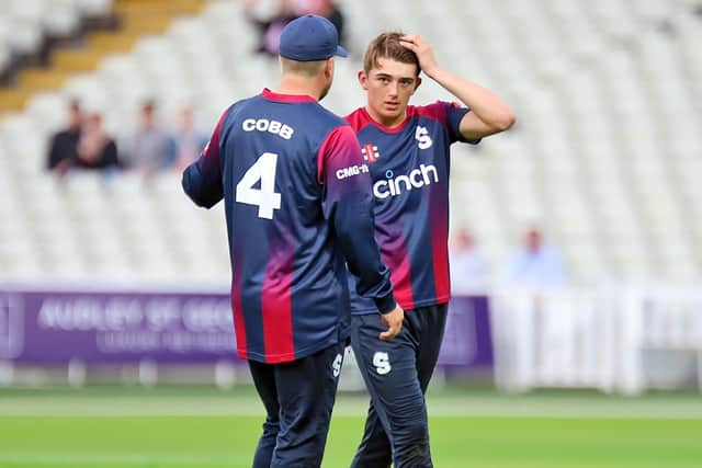 It was a tough T20 debut for Steelbacks teenager James Sales