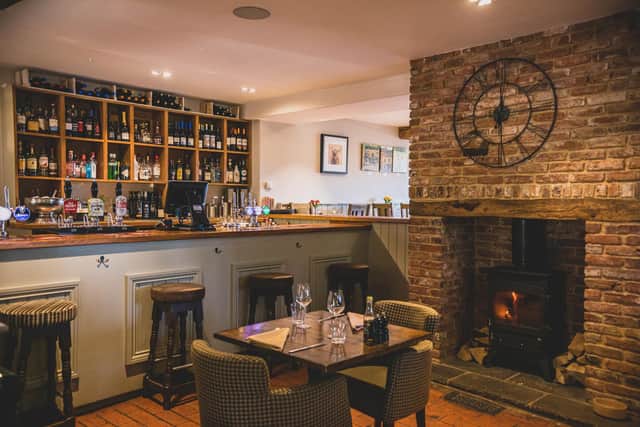 Treat your dad to a lovely meal at The Red Lion, Hellidon.