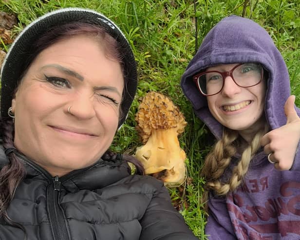 Elizabeth Mary-Jane Farmer (Lizzy), 41, a self-employed forager, and Eleanor Loseby (Ellie), 23, an illustrator, are the founders of the Immercia in Nature charity.