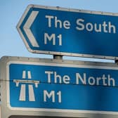The collision happened on the M1 southbound.