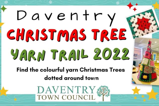 The Christmas Tree Yarn Trail is a bit of festive fun for the whole family