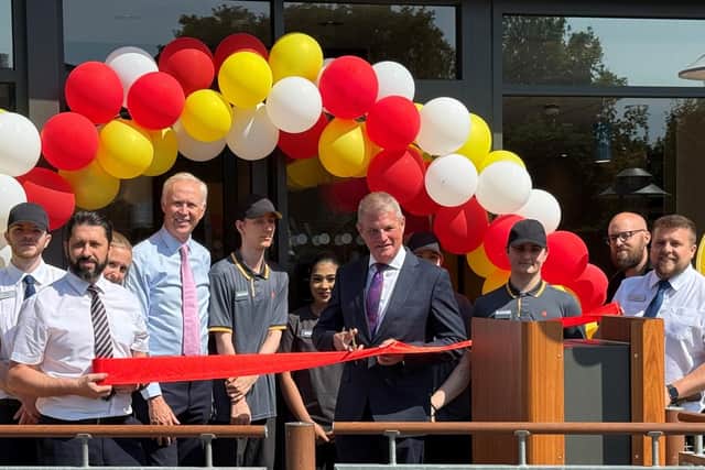 McDonald’s in Daventry, off Vicar Lane, has reopened after a redesign