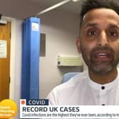 Dr Amir Khan delivered a stark warning over the rise in Covid cases on GMB on Thursday morning