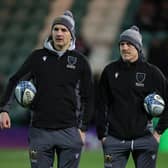 Phil Dowson and Sam Vesty (photo by David Rogers/Getty Images)