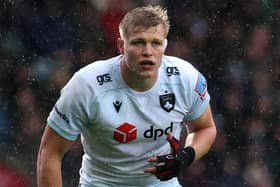 Tom Pearson returned from injury in Saints' defeat at Leicester Tigers on Saturday (photo by David Rogers/Getty Images)