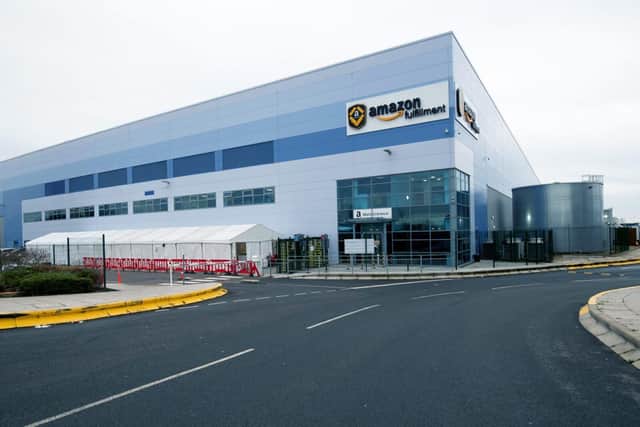 Amazon's fulfilment centre in Daventry