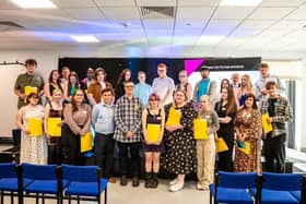 The winners of the Northampton College student awards held at Daventry Campus