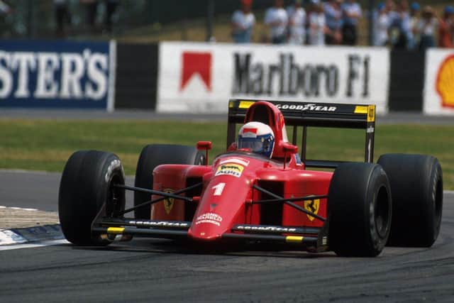 See Alain Prost’s 1990 British GP winning Ferrari 641 at the Summer of F1 exhibition