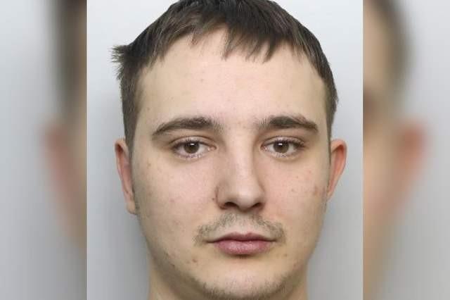The 25-year-old from Wellingborough, whose previous convictions included shooting a 15-year-old, has a life ban from having firearms but used a gun to scare a couple driving home by banging on their car window late at night. Officers later found shotgun cartridges and 9mm ammo in his home. He was jailed for six years, nine months for firearms offences.