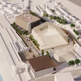 Plans include a multi-storey car park, hotel and housing on land between Northampton station and St Andrews Road
