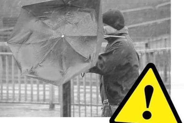 Met Office has issued a yellow warning for wind for Northamptonshire.