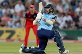 David Willey in action for Yorkshire Vikings