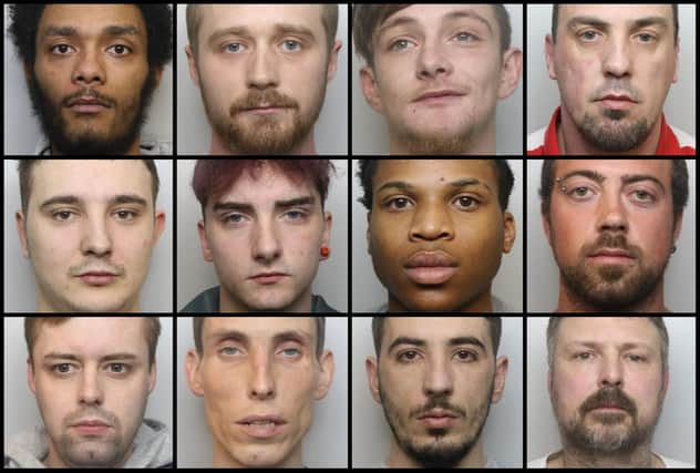 Faces of some of the thugs, thieves and sex offenders jailed during May 2022