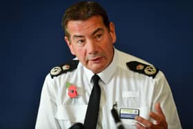 Chief Constable of Northamptonshire Police, Nick Adderley, remains suspended. A file regarding the allegation against him has now been sent to the CPS.