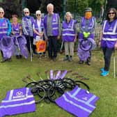 The Northants Litter Wombles group has bought "a significant number of sturdy litter pickers, bag hoops and high visibility jackets".