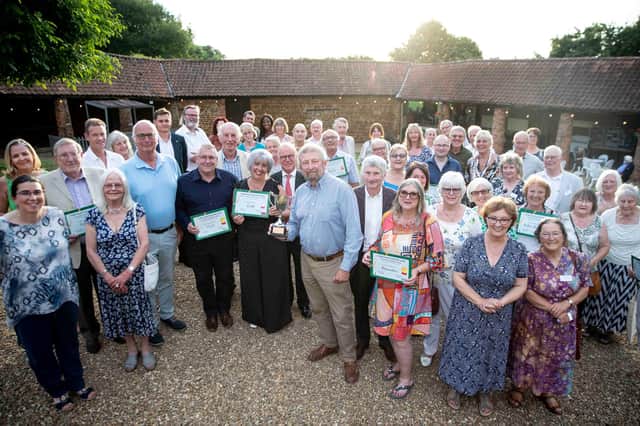 Winners were celebrated at a awards ceremony at the Hunsbury Hill Centre on Monday July 11.
