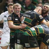 Tom Wood scored the most memorable of tries against Leicester Tigers in May 2014