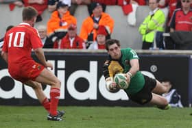 Jon Clarke scored the last time Saints met Munster in a knockout match (photo by David Rogers/Getty Images)