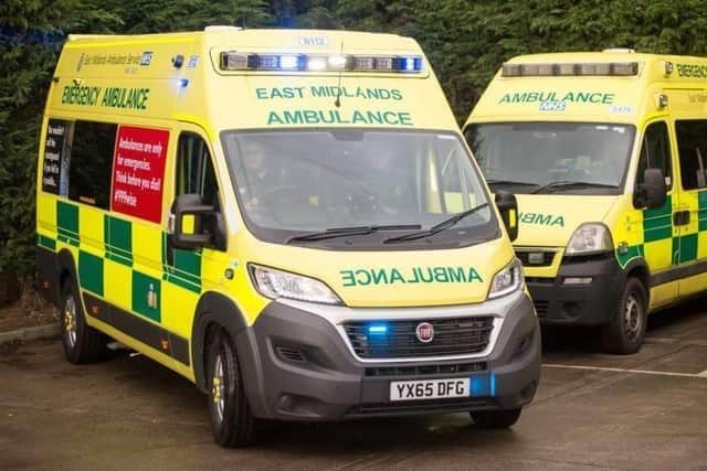 EMAS has declared a business continuity incident, following "sustained pressure" on its services across the region.