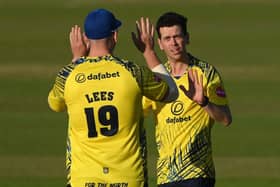 Durham leg-spinner Nathan Sowter took his Blast wicket tally against the Steelbacks to nine in just eight overs