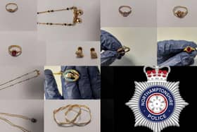 Police officers are working to reunite this stolen jewellery with its rightful owners.