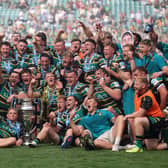 The Saints players were able to celebrate claiming title glory (photo by Peter Nicholls/Getty Images)