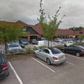 Police were called to the car park in Wimborne Place, outside Tesco Express.