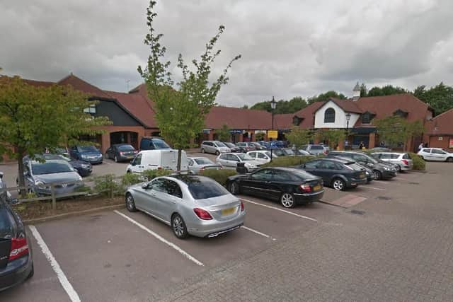 Police were called to the car park in Wimborne Place, outside Tesco Express.