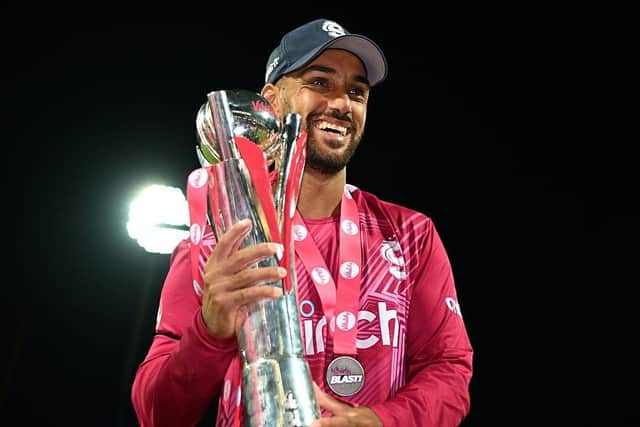 Saif Zaib helped Northants Steelbacks win the Vitality Blast title in the summer