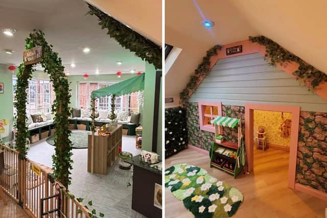 The Storybook Play Cafe, in Bishops Court, Daventry, offers a relaxing and magical atmosphere for children to engage in Montessori and role play.