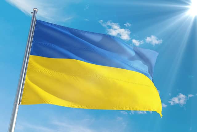 Ukraine's flag will fly outside West Northamptonshire Council offices on Wednesday to mark the war-torn nation's independence day