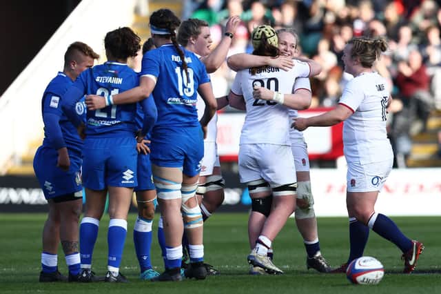 England were big winners at the Gardens on Sunday