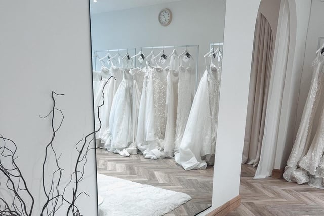 Located in Grovelands Business Park, near West Haddon and off the A428, Victoria Lou Bridal is rated 4.8 out of 5 from 55 reviews. One bride commented: "I had a great experience here and finally managed to find my dress after 13 months of searching."