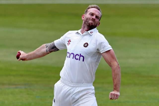 Luke Procter remains a key cog in the Northants bowling attack