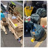 Three people have been fined by magistrates for leaving rubbish in Northampton