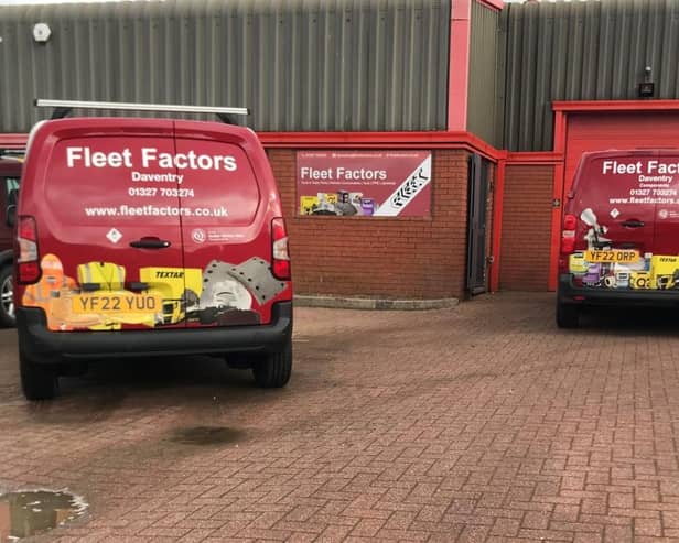 New Fleet Factors Daventry depot
