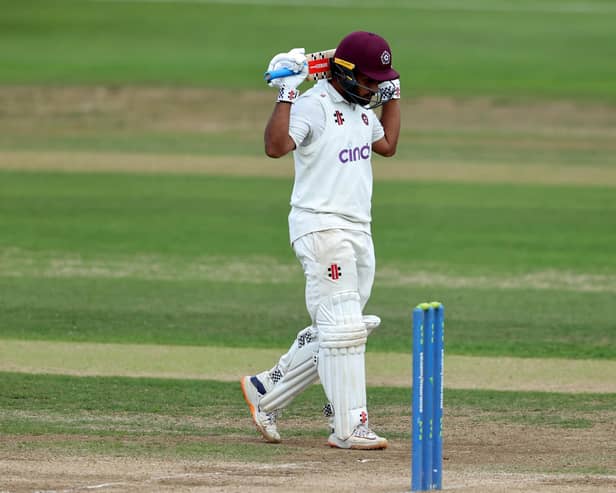 Saif Zaib was the only player to reach double figures in Northants' first innings