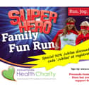 Northamptonshire Health Charity is offering a Jubilee discount to fun runners signing up for its Superhero event at Wicksteed Park in July