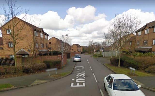 Police were called to Ericsson Close in Daventry on Saturday (July 8).