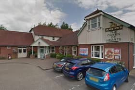 The incident happened at The Queen of Hearts pub in Wimborne Place, Daventry