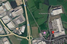 The proposed development would sit immediately east of M1 Junction 18, next to Costco’s existing distribution centre, on a site covering around 11.74 hectares - roughly the size of 16 football pitches.