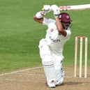 Emilio Gay top-scored for Northants with 88 on day one against Leicestershire