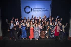 Last year's winners at the Northamptonshire Community Foundation Awards