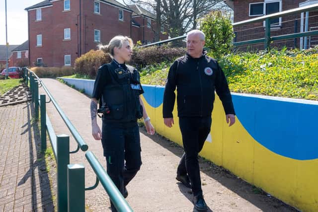 Stephen Mold spent time with Inspector Miriam Kiernan and her team in Wellingborough’s Queensway and Hemmingwell estates, to look at Operation Revive, an approach to tackling neighbourhood crime in Northamptonshire.
