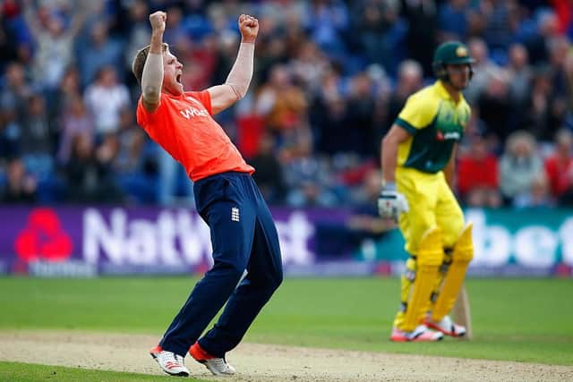 David Willey made his England debut in 2015 (Photo by Julian Finney/Getty Images)