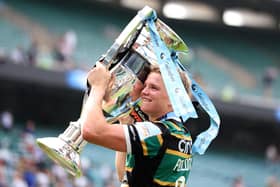 Henry Pollock picked up the silverware and the player of the match prize (photo by Peter Nicholls/Getty Images)